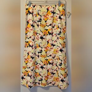 Talbots Petite Floral Pencil Skirt Womens Size 6 Petite